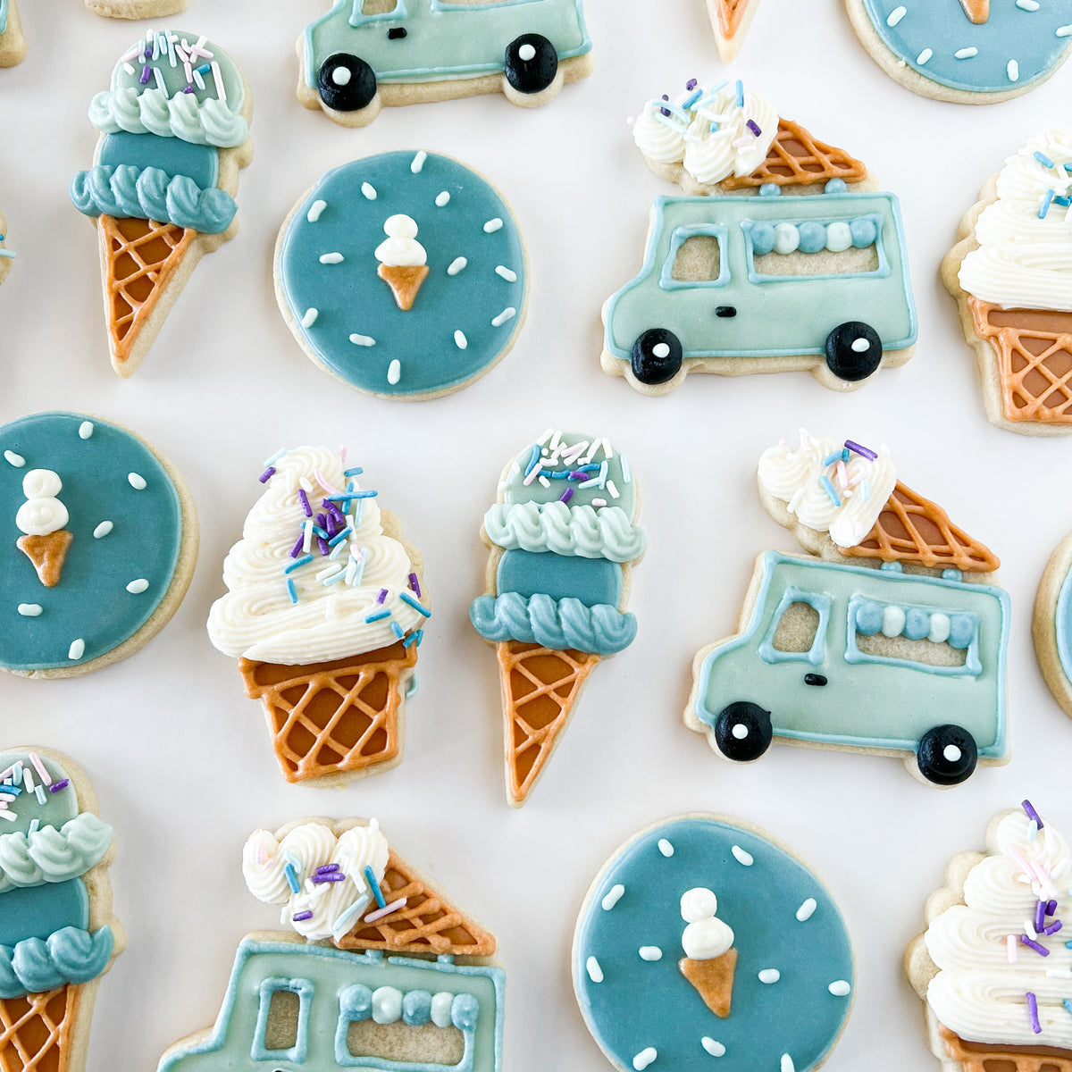 Ice Cream Sugar Cookie Set