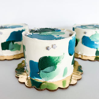 Blue Palette Cake