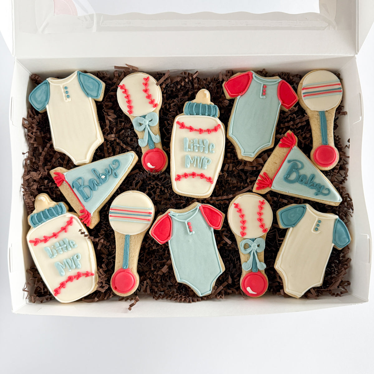 A Little Slugger Sugar Cookie Set