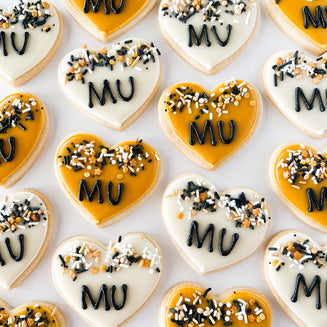 MU Heart Sugar Cookie Set