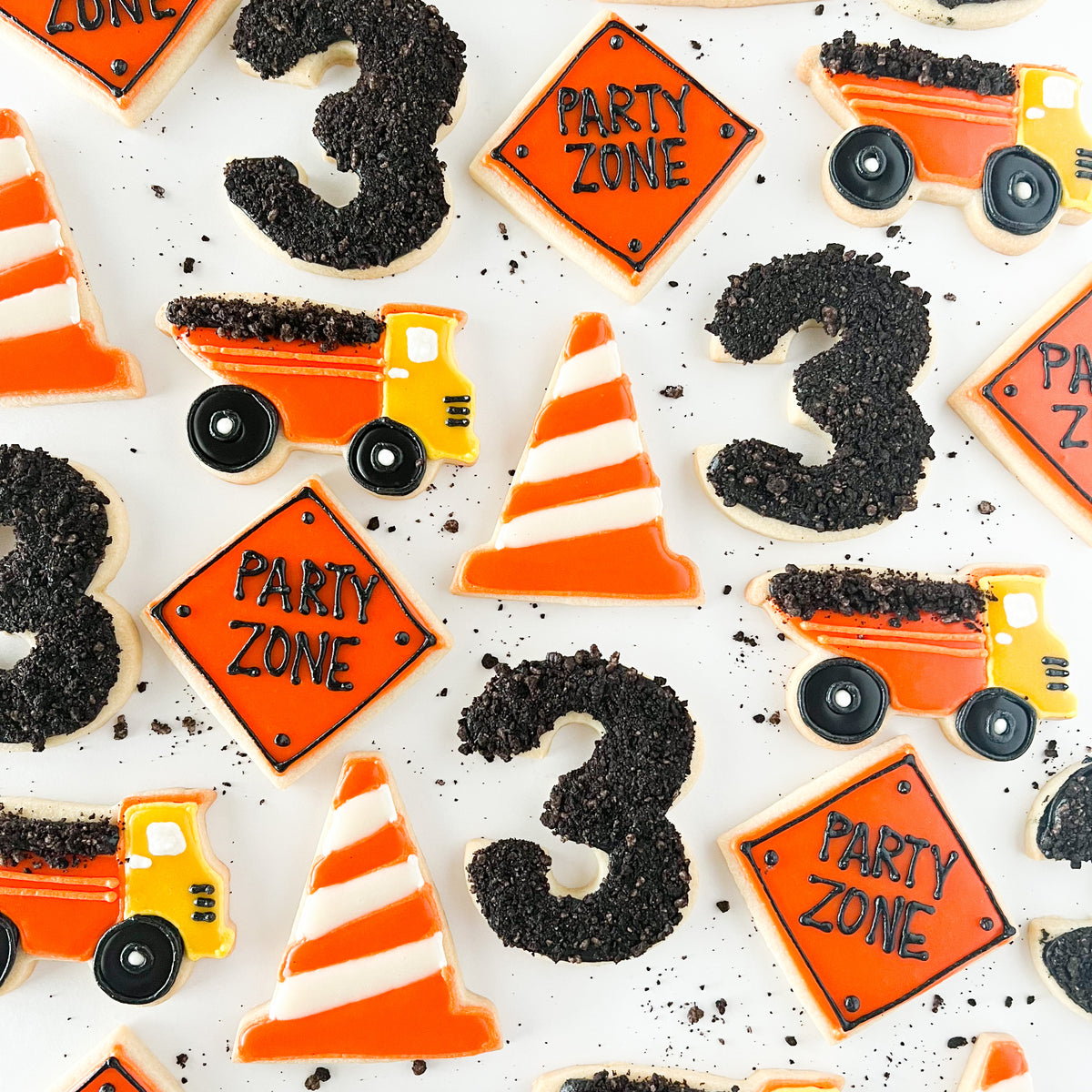 Construction Sugar Cookie Set