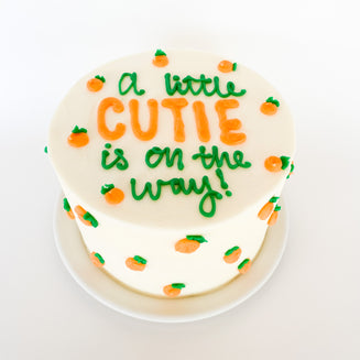 Cutie Baby Shower Cake