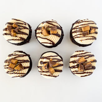 Peanut Butter Chocolate Cupcakes