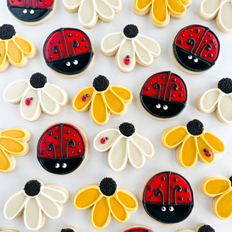 Lady Bug Sugar Cookie Set